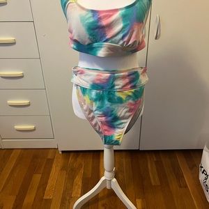 Target two piece swimsuit in size medium